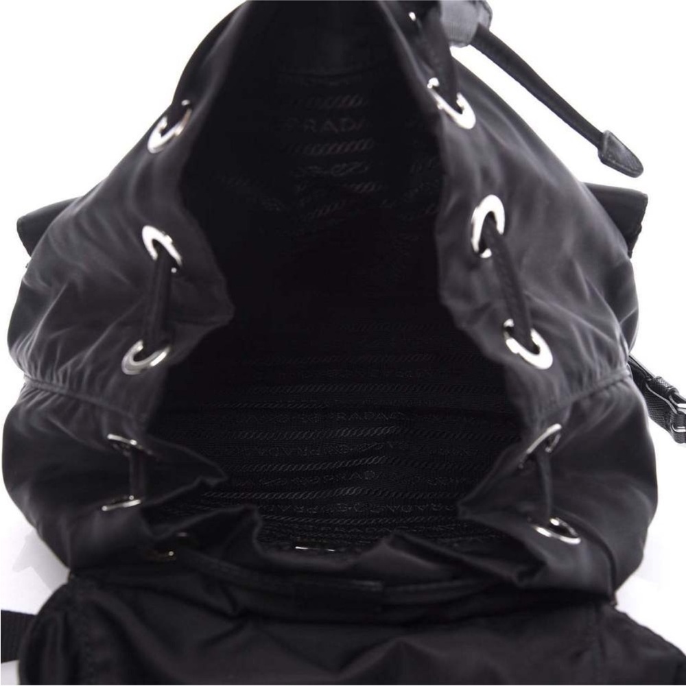 Prada Re-Nylon Black Drawstring
Medium Backpack - Picture 6 of 12